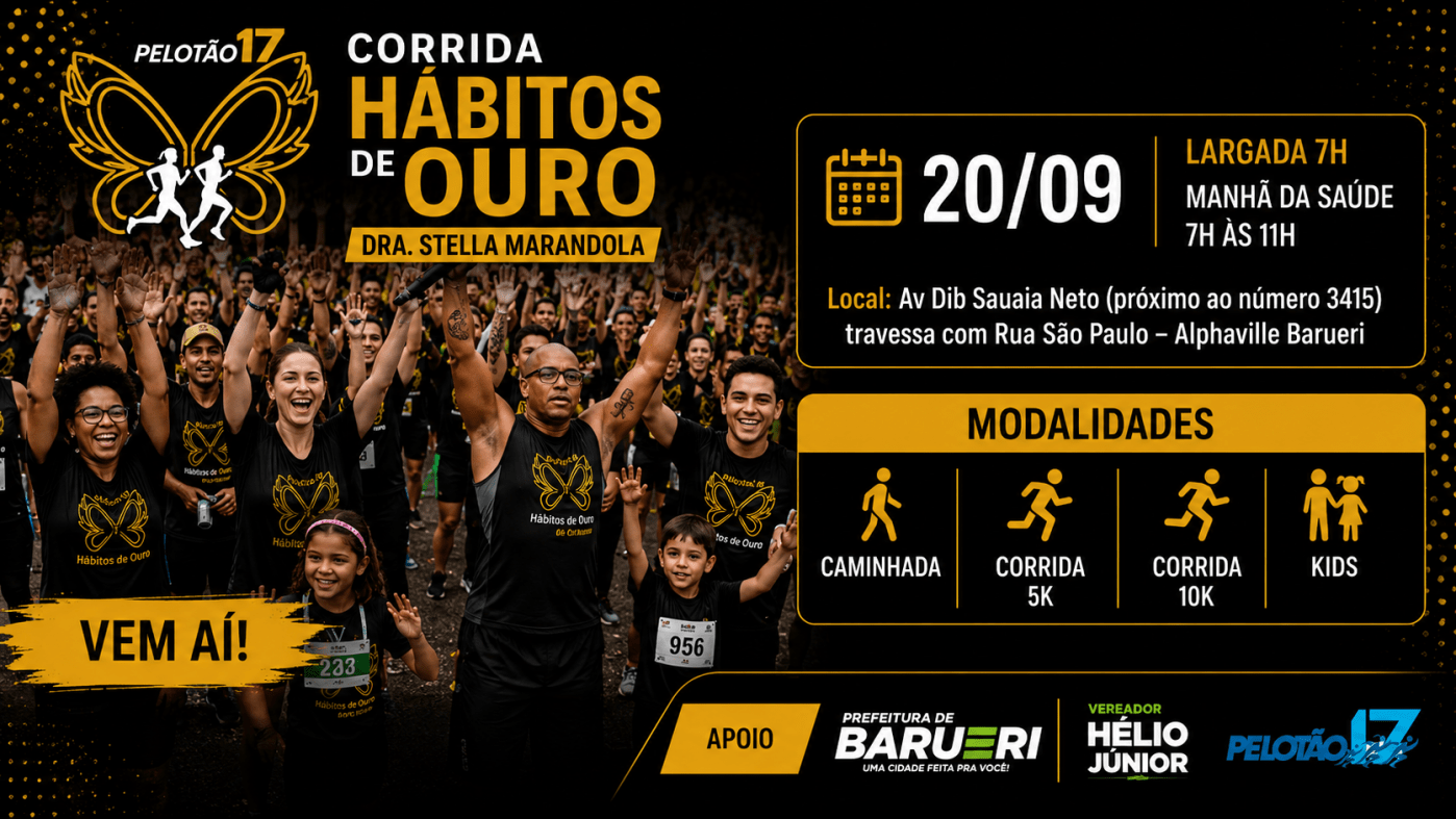 Corrida Hábitos de Ouro