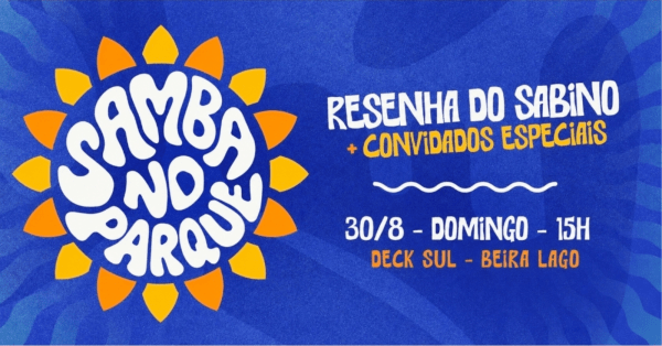 Imagem do evento Samba no Parque - Deck Sul :: Beira Lago