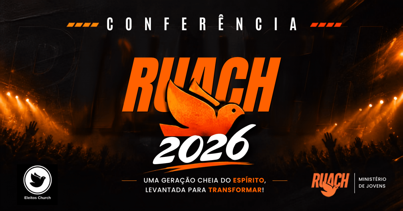 Imagem publicada pela fonte para Conferência Ruach 2026