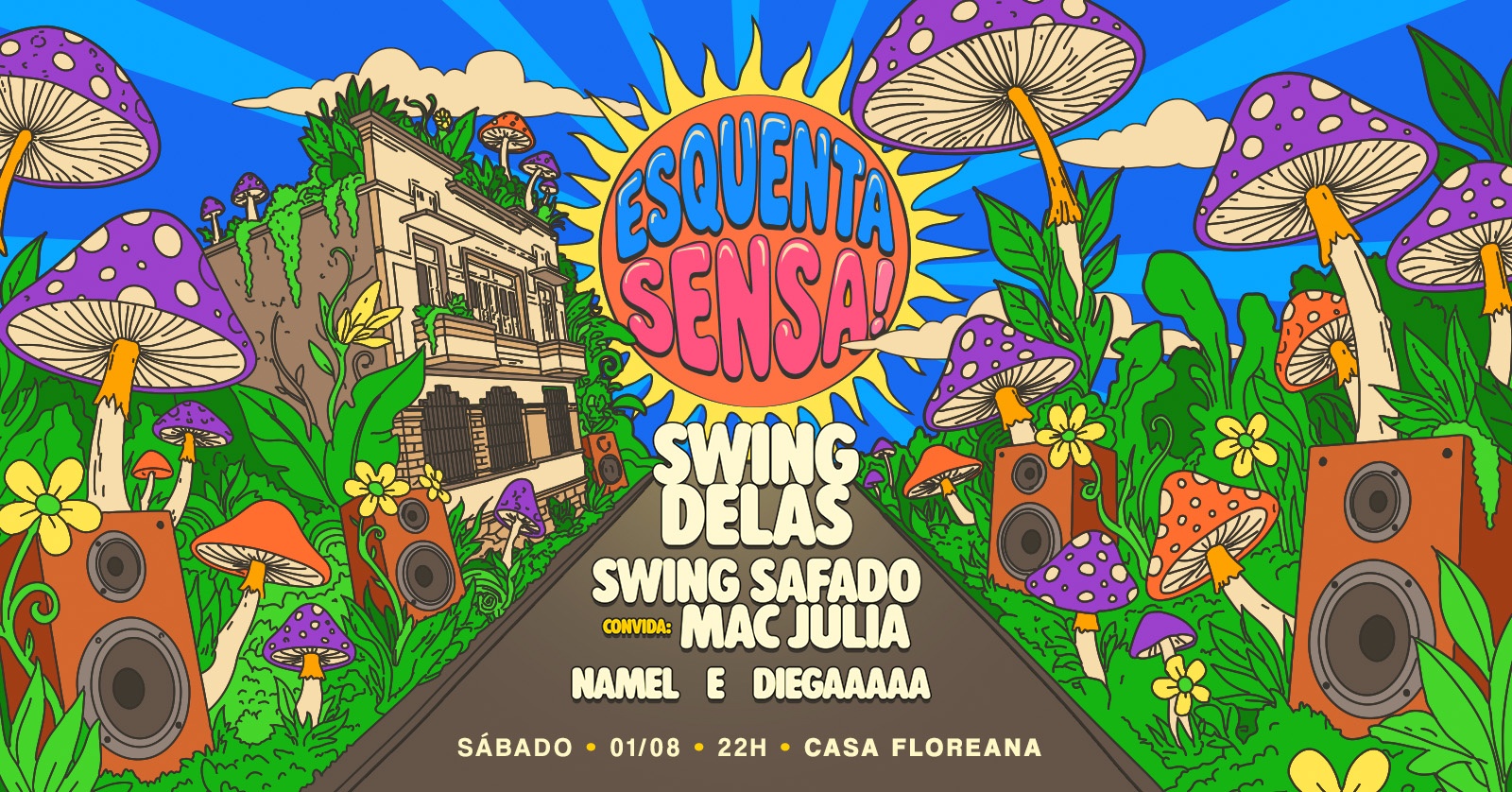 ESQUENTA SENSA! (SÁBADO) - Belo Horizonte, MG