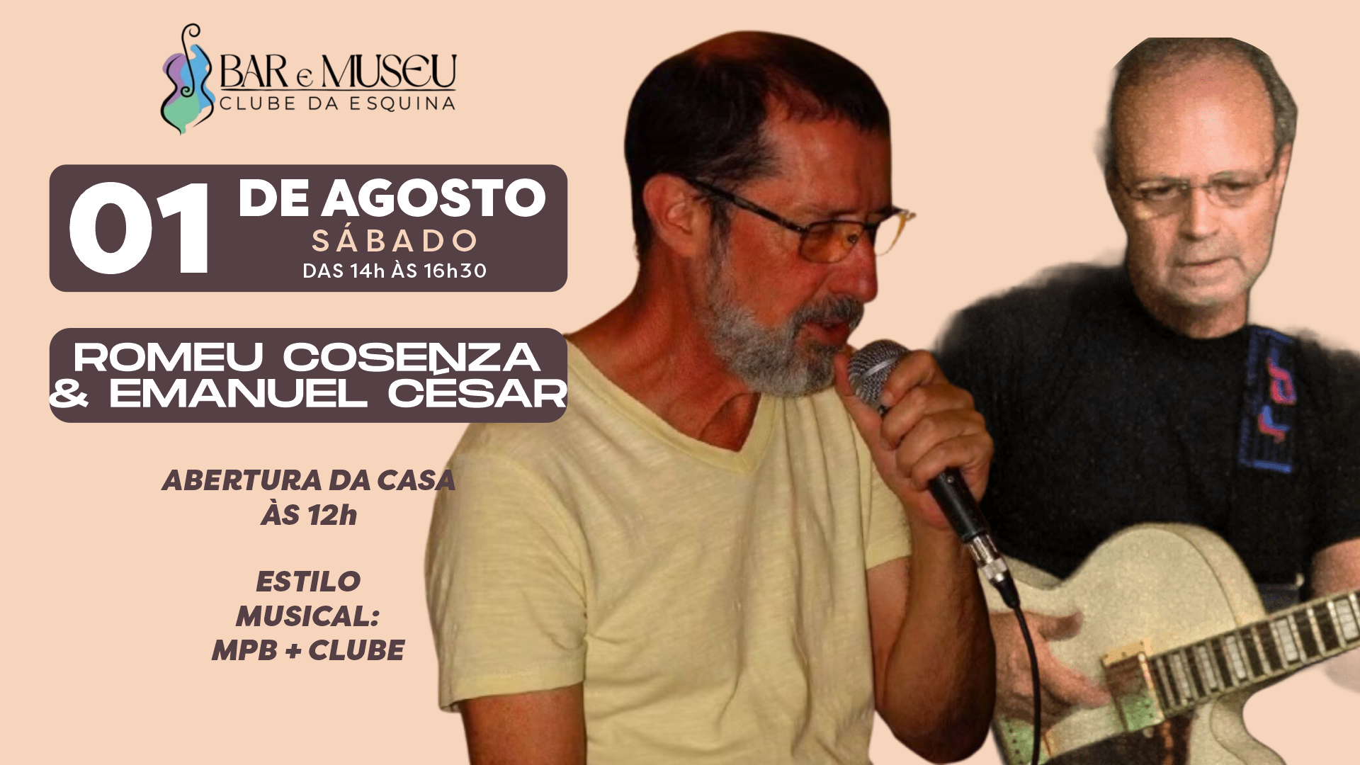SHOW ROMEU CONSENZA E EMANUEL CÉSAR