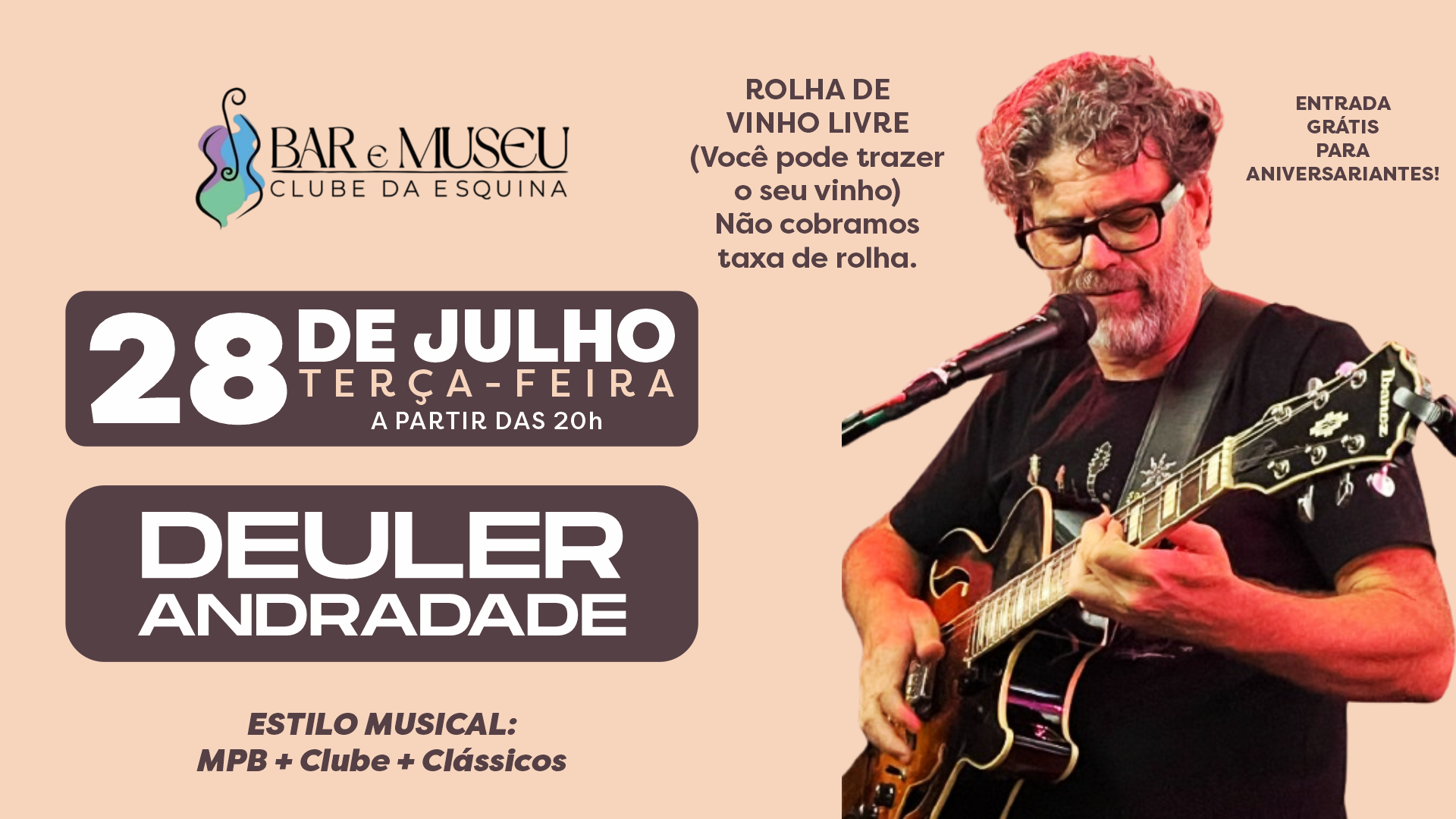 SHOW DEULER ANDRADE - Rolha do vinho livre
