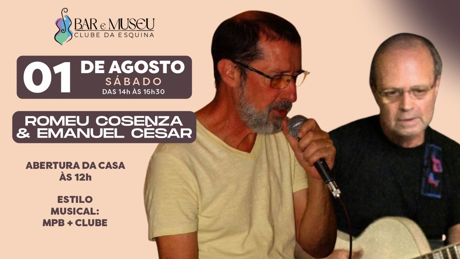 SHOW ROMEU CONSENZA E EMANUEL CÉSAR