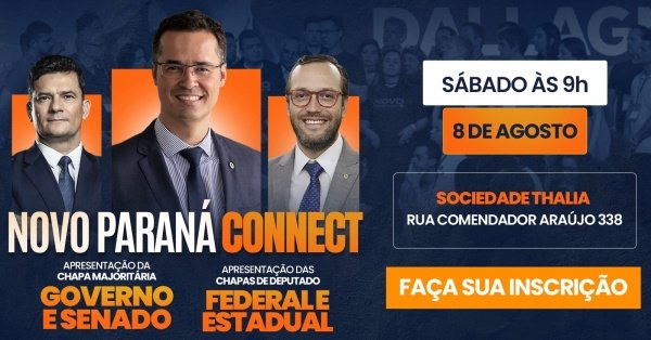 Imagem do evento NOVO Paraná Connect | Apresentação das Chapas 2026