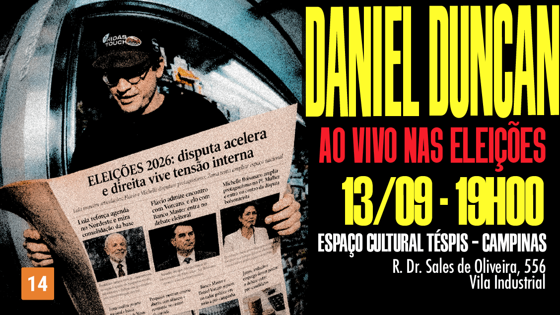 DANIEL DUNCAN AO VIVO EM CAMPINAS - 13/09