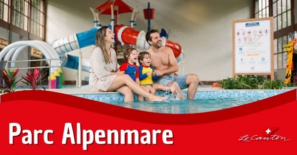 Imagem do evento Parque Aquático Alpenmare Le Canton | Agosto