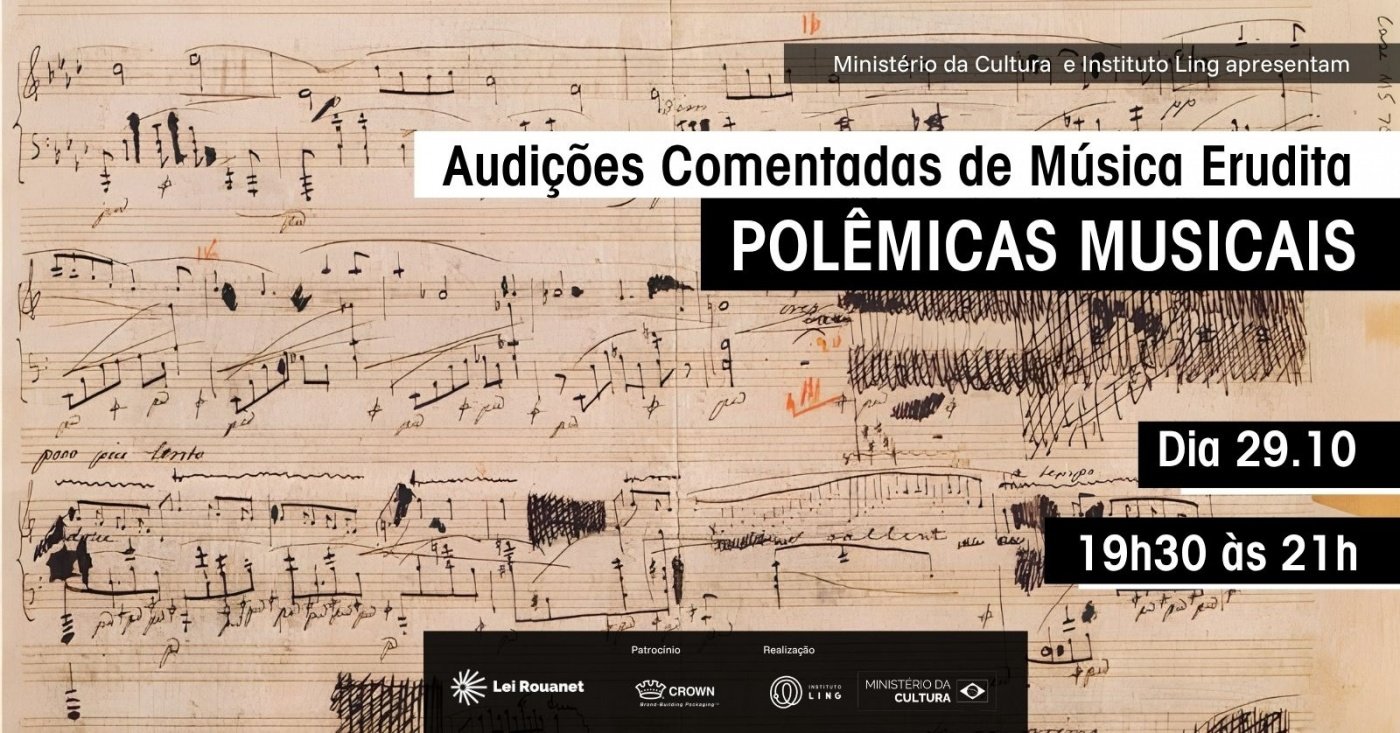 Source image — Audições Comentadas De Música Erudita: Polêmicas Musicais