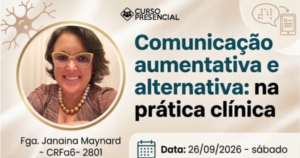 Imagem do evento Curso CAA: na prática clínica em GV