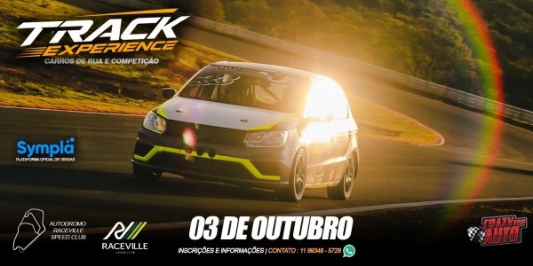 Imagem do evento TRACK DAY E TIME ATTACK ABERTO NO RACEVILLE - SÁBADO - 03.10.2026 (ÚLTIMAS VAGAS)