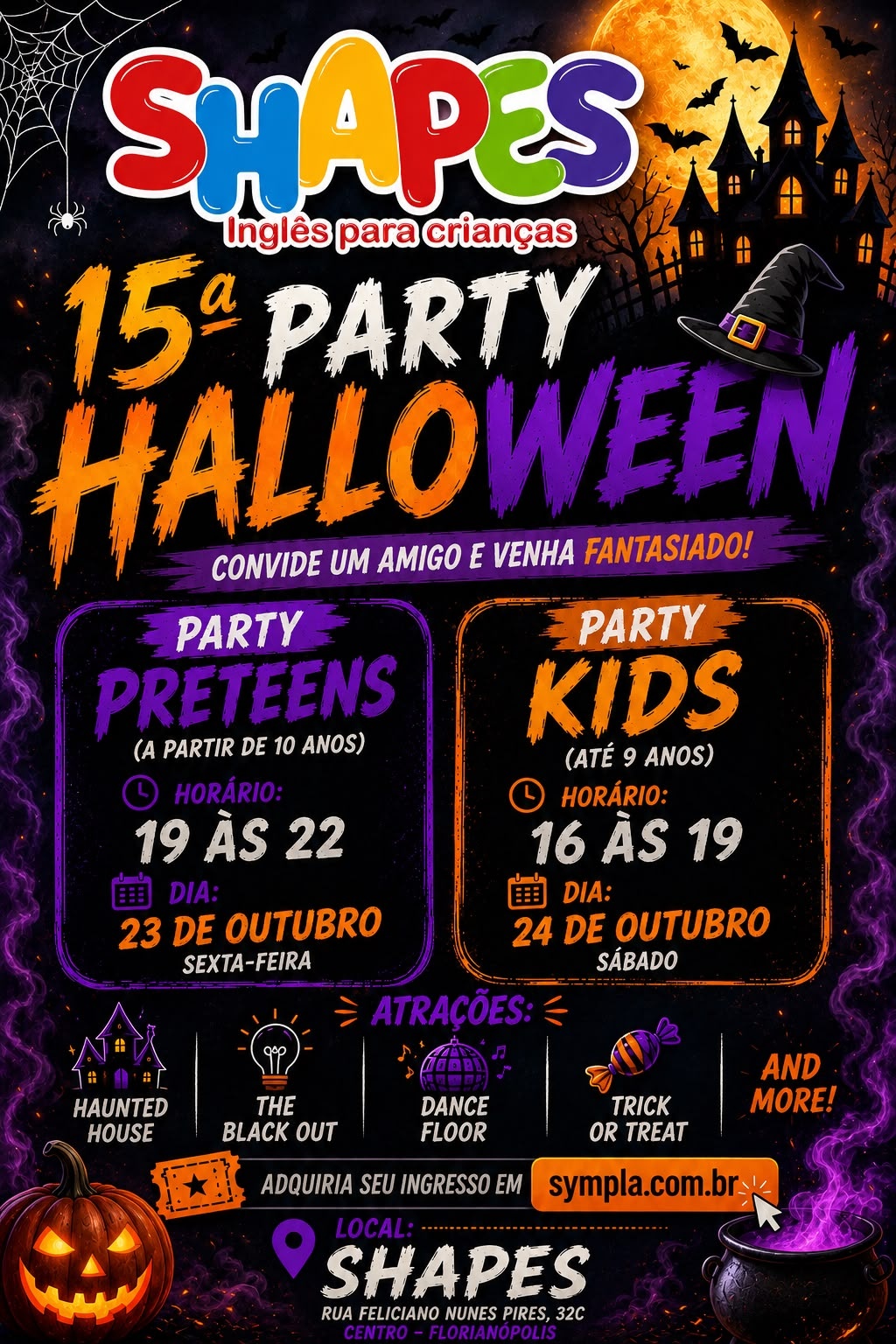 Imagem da fonte — Halloween 2026 KIDS (até 8 anos)