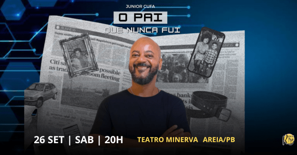 Imagem do evento Junior Cufa : O Pai que Nunca Fui - Standup Comedy