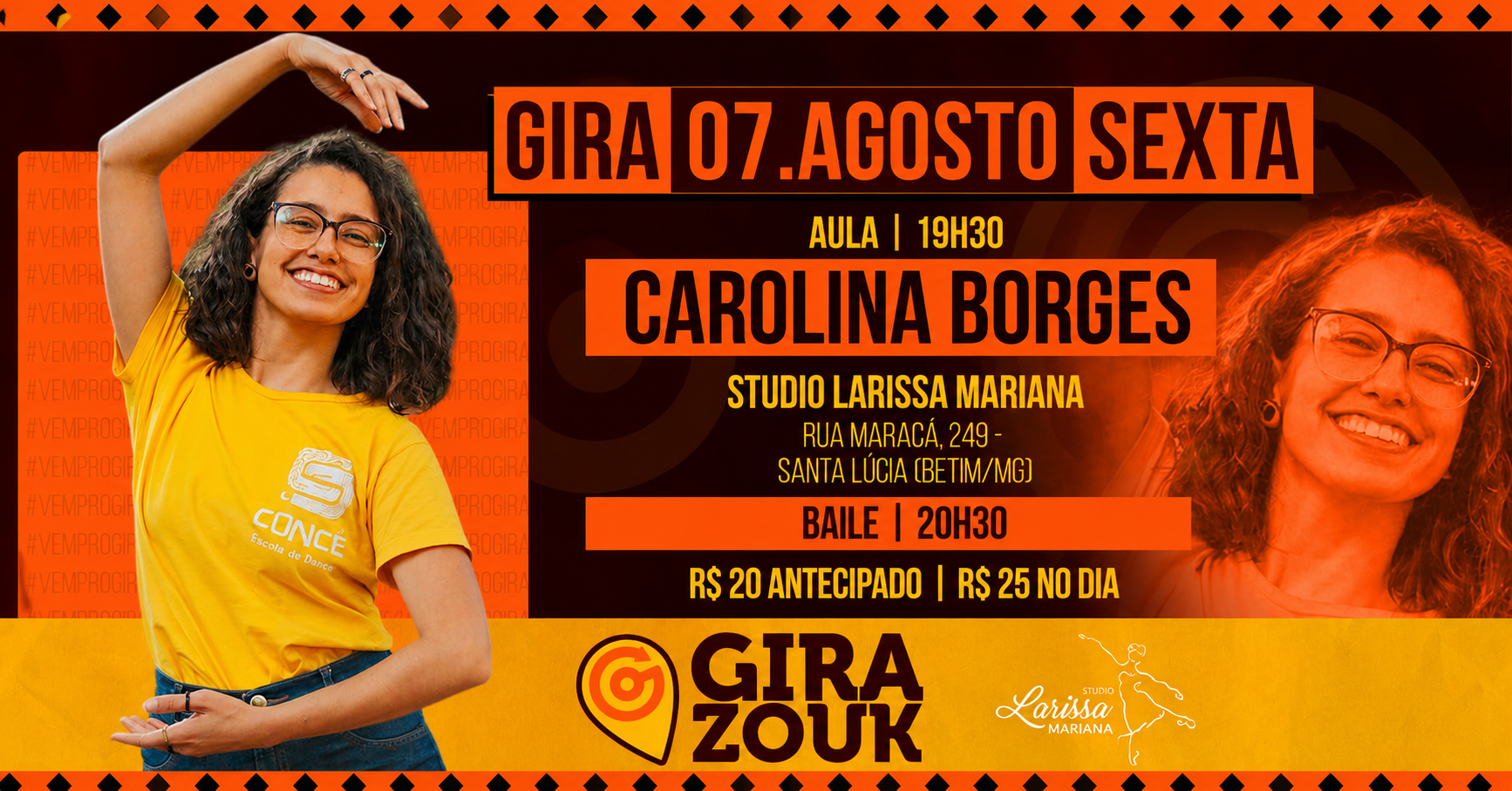 Gira Zouk em Betim