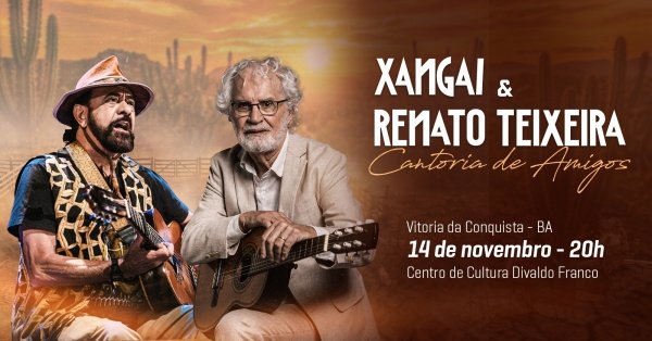 Imagem do evento Xangai e Renato Teixeira - Cantoria de Amigos