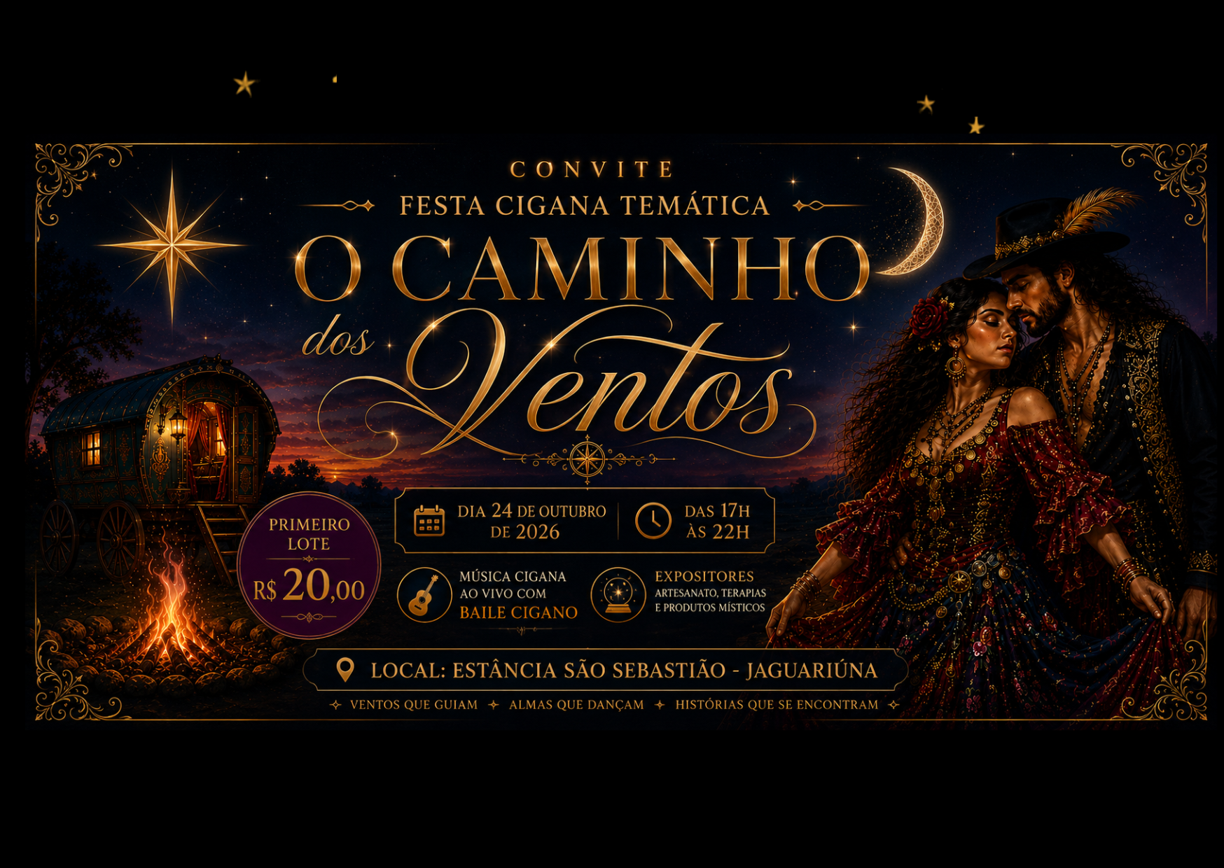 Festa temática cigana - Jaguariúna, SP