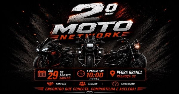Imagem do evento 2º Moto Network Pedra Branca