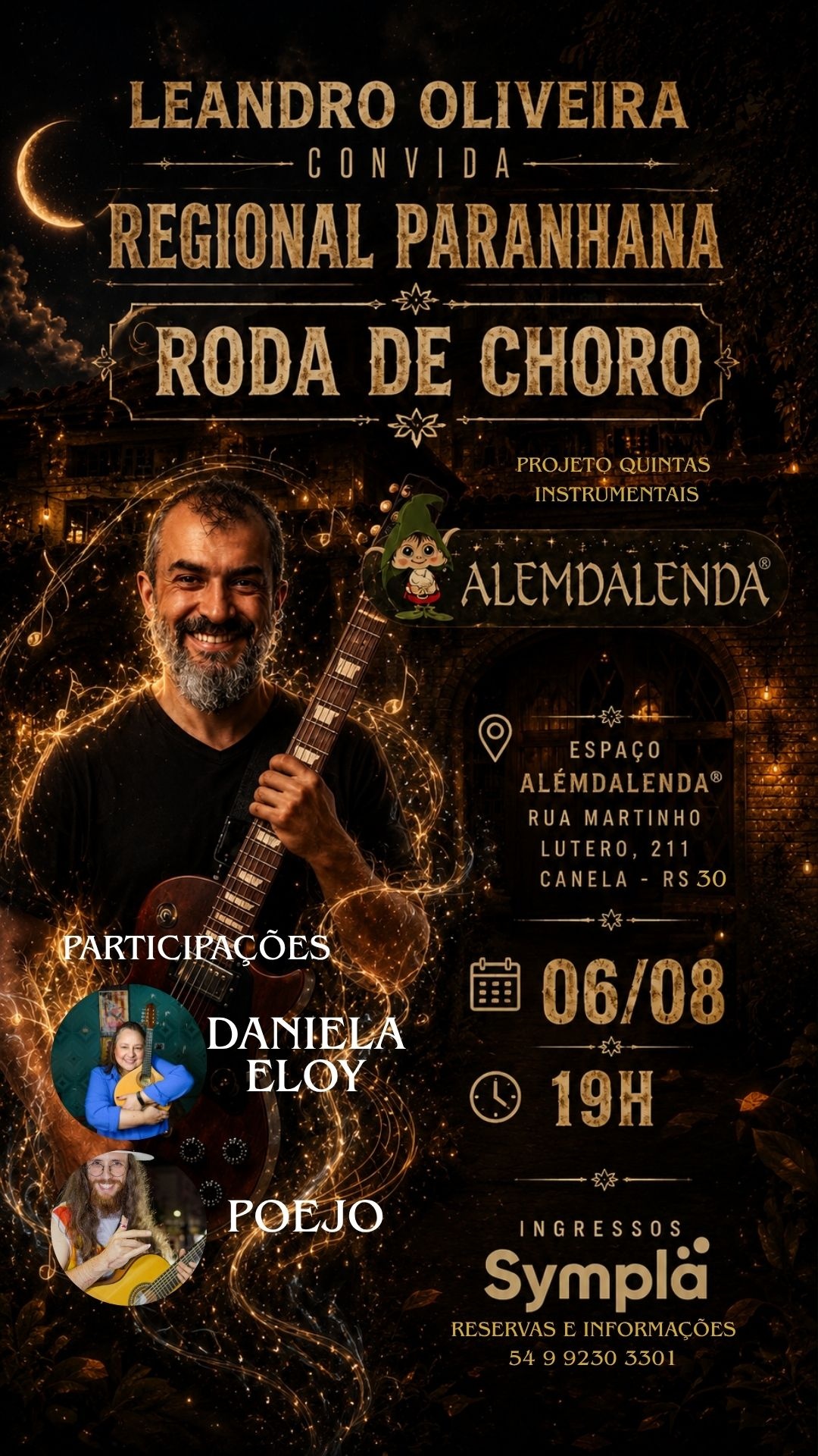 Leandro Oliveira - Roda de Choro Convida Regional Paranhana em Canela