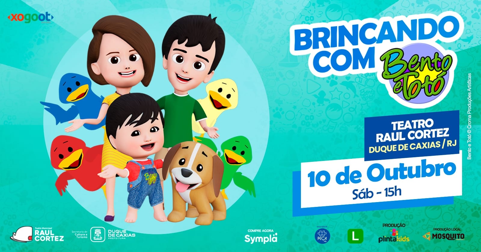 BRINCANDO COM BENTO E TOTÓ - ESPECIAL DIA DAS CRIANÇAS