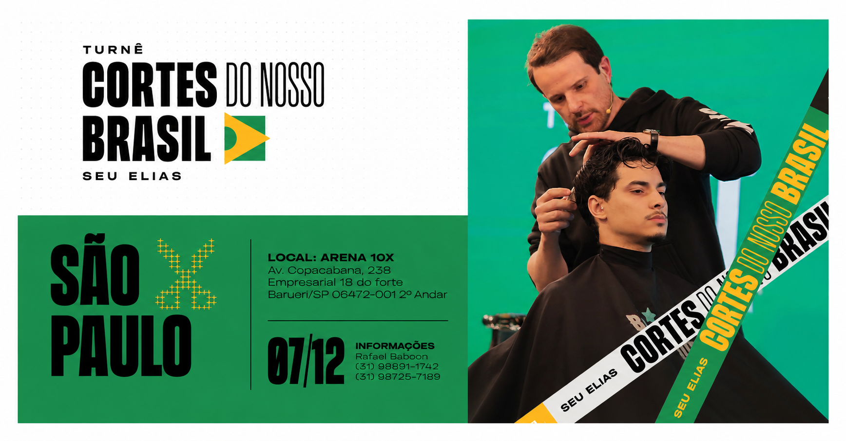 TURNÊ CORTES DO NOSSO BRASIL SÃO PAULO