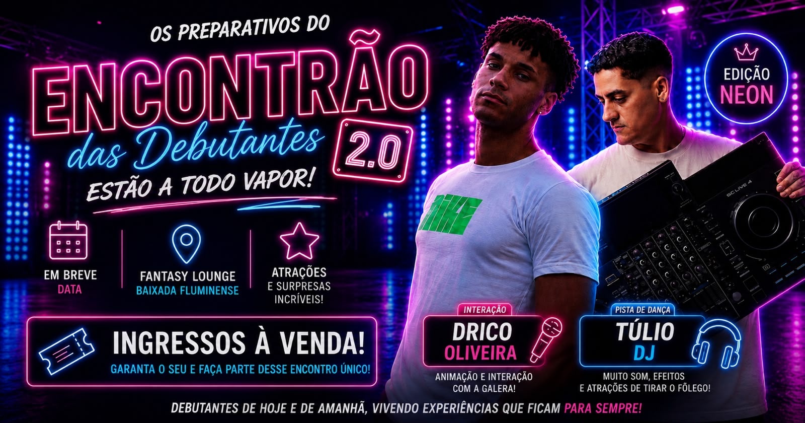 ENCONTRÃO DAS DEBUTANTES 2.0 - Nova Iguaçu, RJ