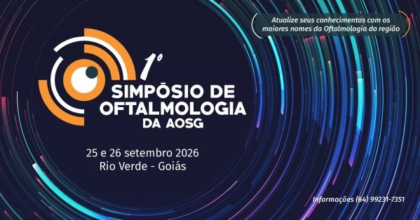 Imagem do evento 1º Simpósio de Oftalmologia da AOSG