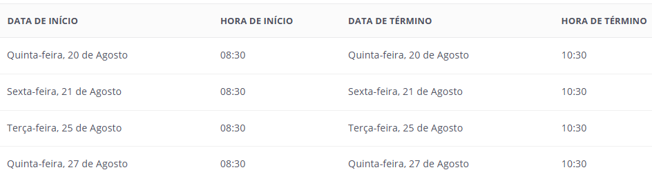 Imagem 1 da descrição do evento