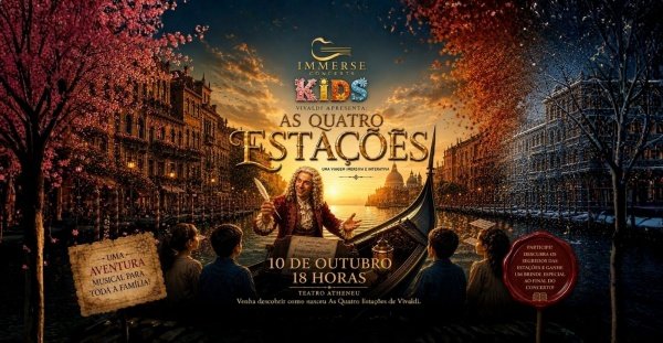 Imagem do evento Immerse Kids: As Quatro Estações. Uma aventura musical