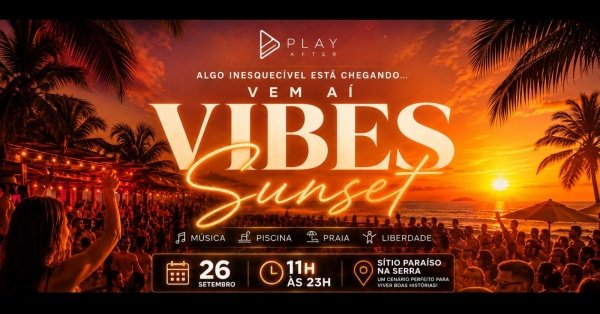 Imagem do evento Vibes Sunset - Serra