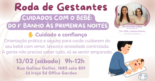 Imagem do evento Roda de Gestantes Fevereiro 2027
