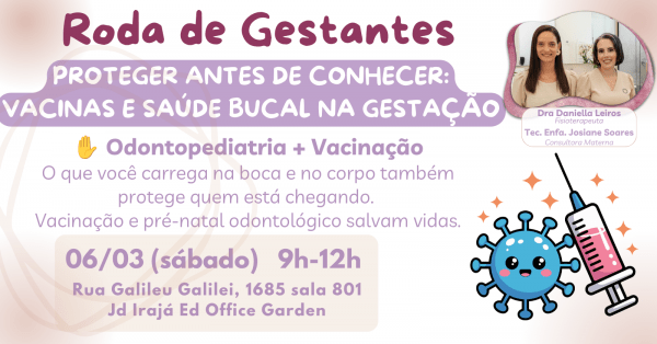Imagem do evento Roda de Gestantes Março 2027