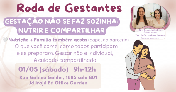 Imagem do evento Roda de Gestantes Maio 2027
