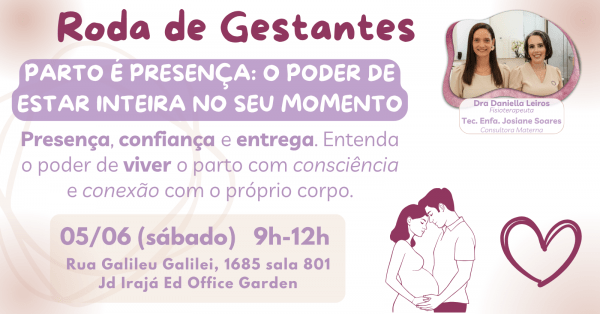 Imagem do evento Roda de Gestantes Junho 2027