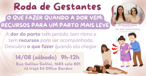 Imagem do evento Roda de Gestantes Agosto 2027