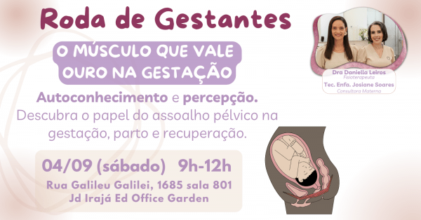 Imagem do evento Roda de Gestantes Setembro 2027