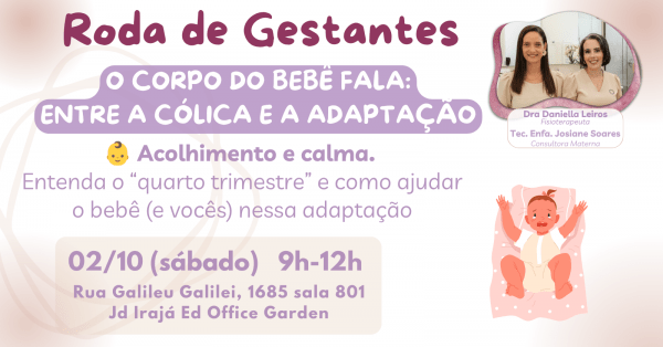 Imagem do evento Roda de Gestantes Outubro 2027