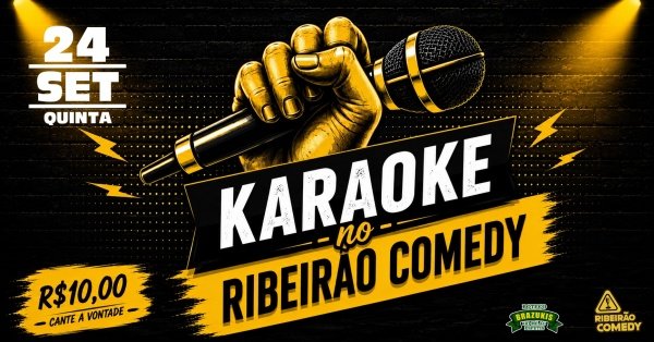 Imagem do evento KARAOKÊ no Ribeirão Comedy