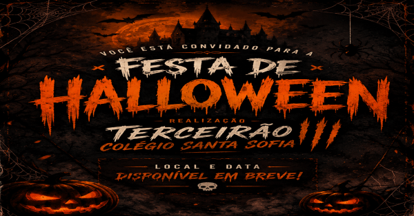 Imagem do evento Halloween terceirão