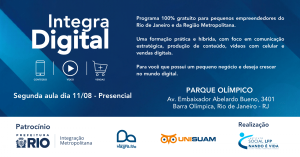 Imagem do evento Integra Digital: Venda Mais e Domine as Redes Sociais!