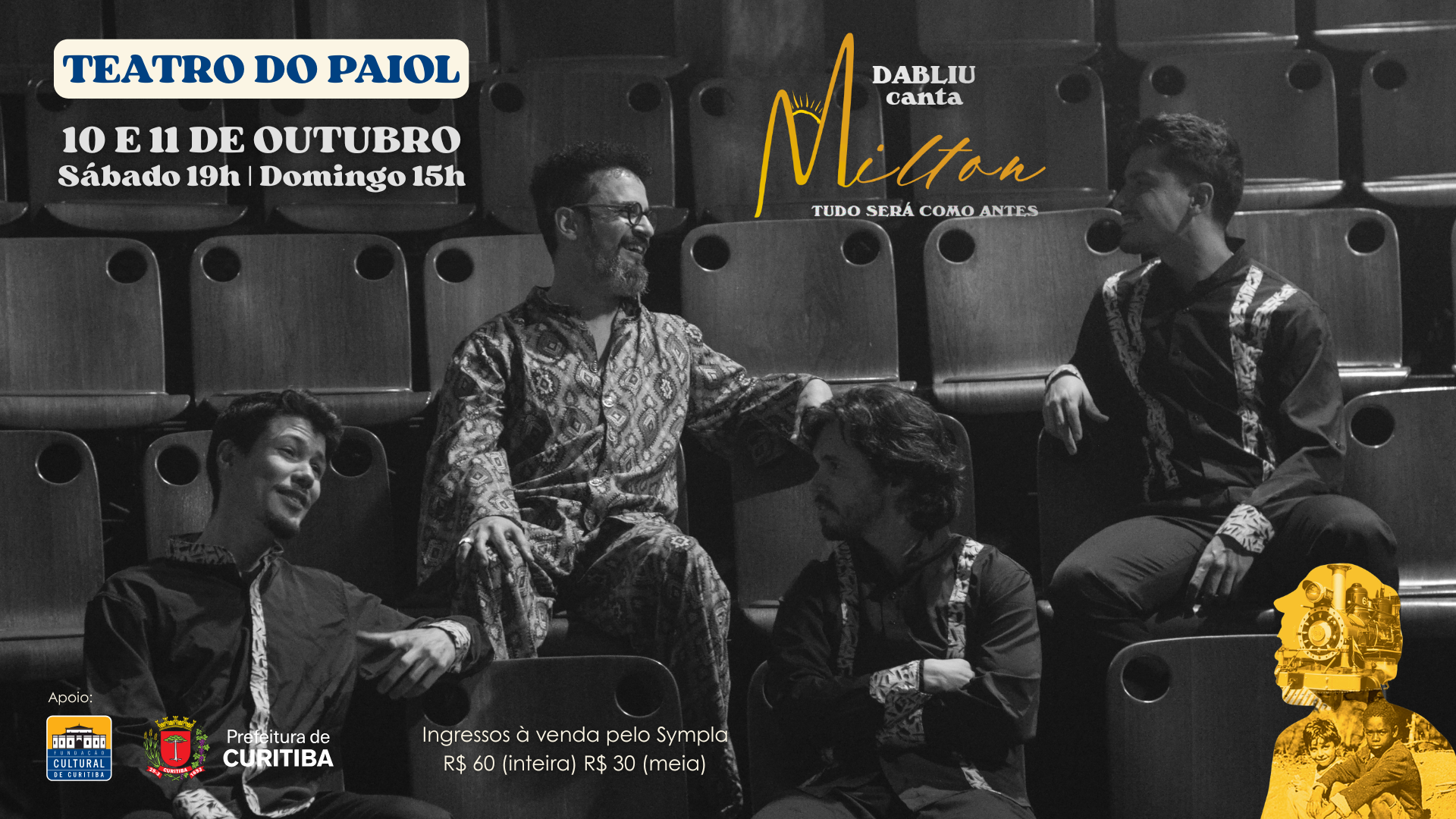 Source image — Dabliu canta Milton: Tudo Será Como Antes - Sábado 19h | Domingo 15h (com bate-papo)