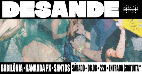 Imagem do evento Desande