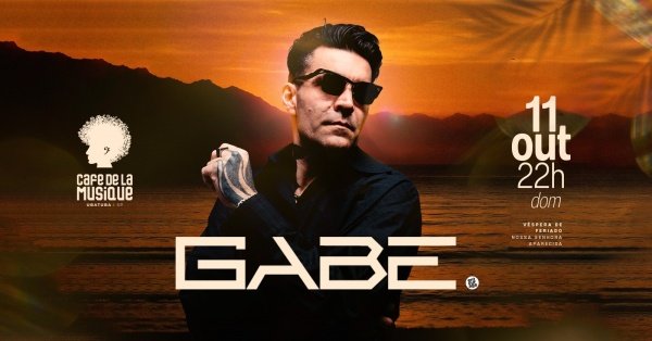 Imagem do evento Cafe de la Musique Ubatuba - Gabe