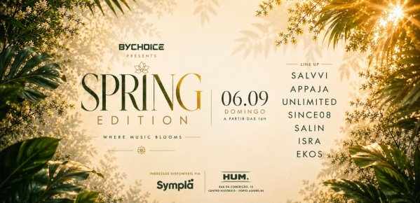 Capa de ByChoice Sunset / Spring Edition / 06.09 / Hum Rooftop