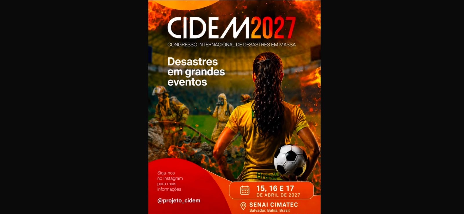 CIDEM 2027- Congresso Internacional de Desastres em Massa