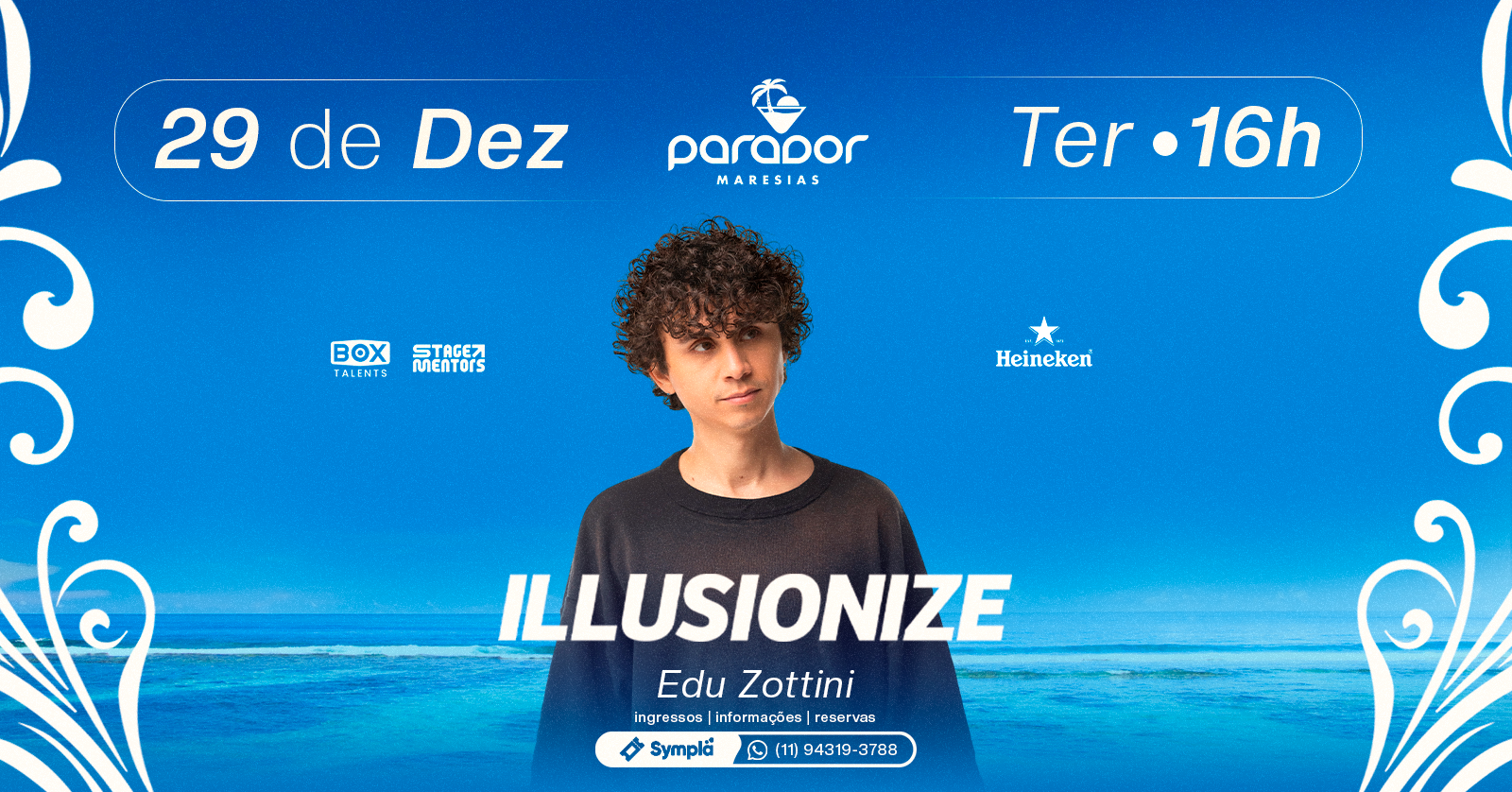PARADOR MARESIAS | 29 DEZEMBRO | ILLUSIONIZE