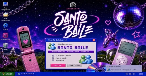 Imagem do evento SANTO BAILE - NOSTALGIA - FUNK ALL NIGHT
