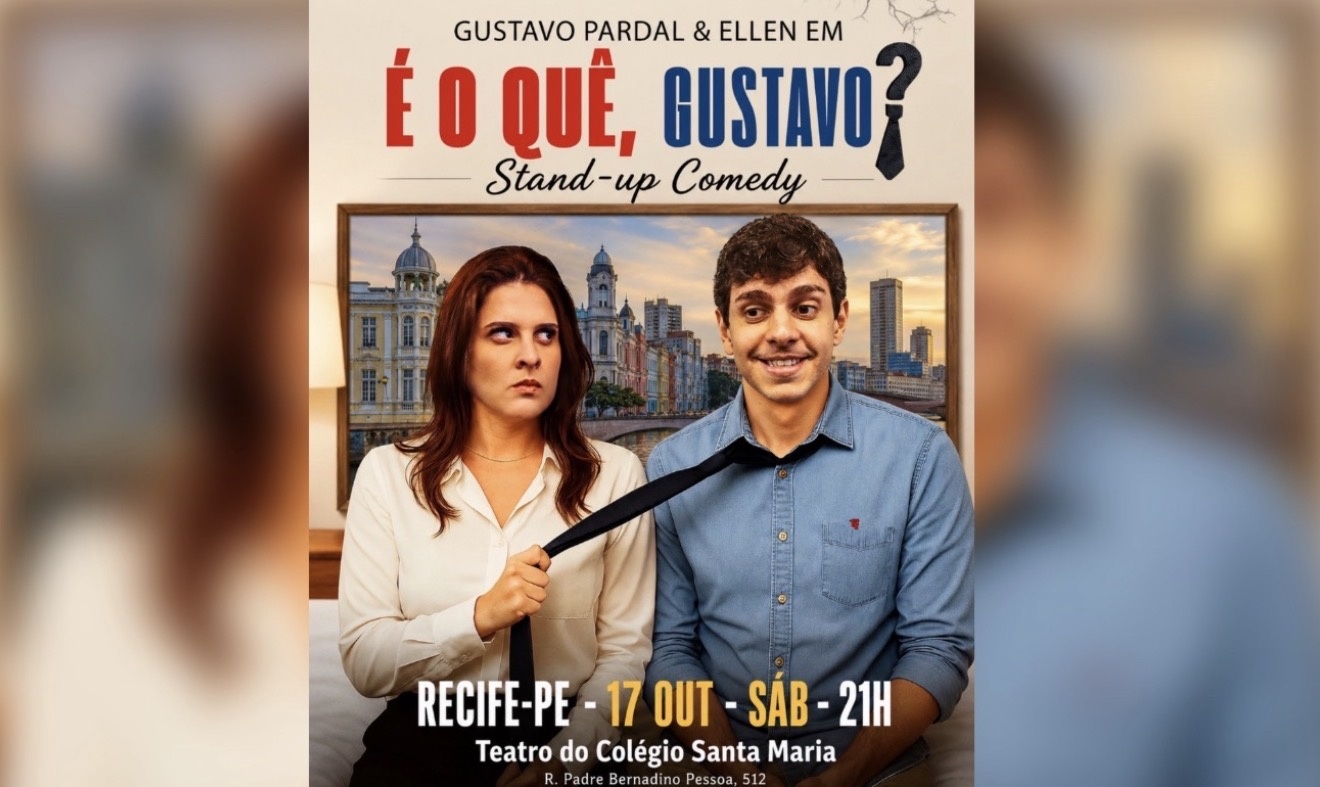 Source image — Gustavo Pardal e Ellen em Recife (É o quê, Gustavo?)