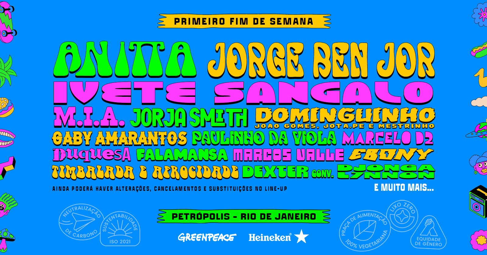 Rock the Mountain 2026 : 1º Final de Semana