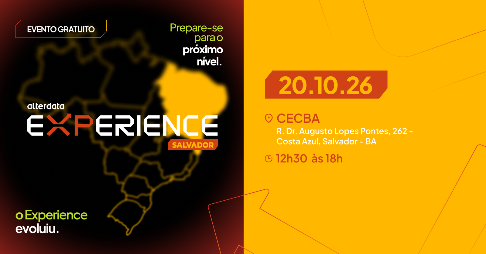 Imagem da fonte — Alterdata Experience - Salvador