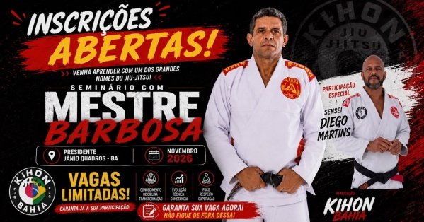 Imagem do evento Seminário mestre Barbosa