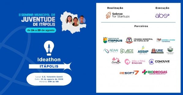 Imagem do evento Ideathon - Itápolis