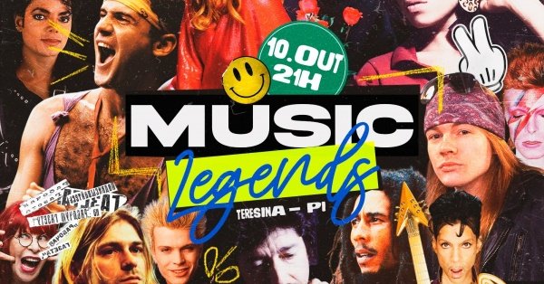 Imagem do evento MUSIC LEGENDS - TERESINA / PI